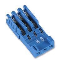 281786-3 - TE CONNECTIVITY / AMP - 线至板连接器, AMPMODU HE14系列, IDC / IDT, 插座, 3, 2.54 mm, 镀锡触芯 | e络盟 中国