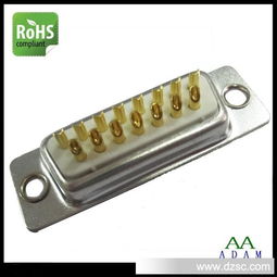 连接器的关键角色 探讨公母插头与东莞连接器厂生产的DB15母焊线式车针连接器